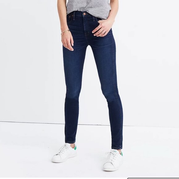 Madewell 10" High-Rise Skinny Jeans - Picture 1 of 11